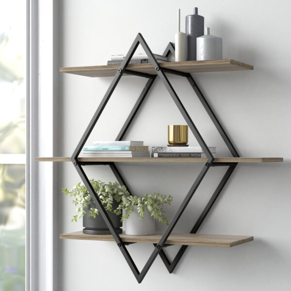 Wall mounted shelf