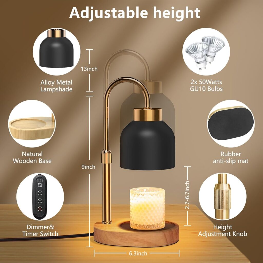 candle warmer lamp features