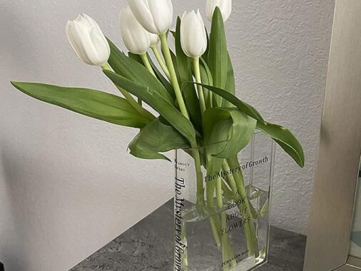 Product of the Week: Puransen Clear Book Flowers Vase