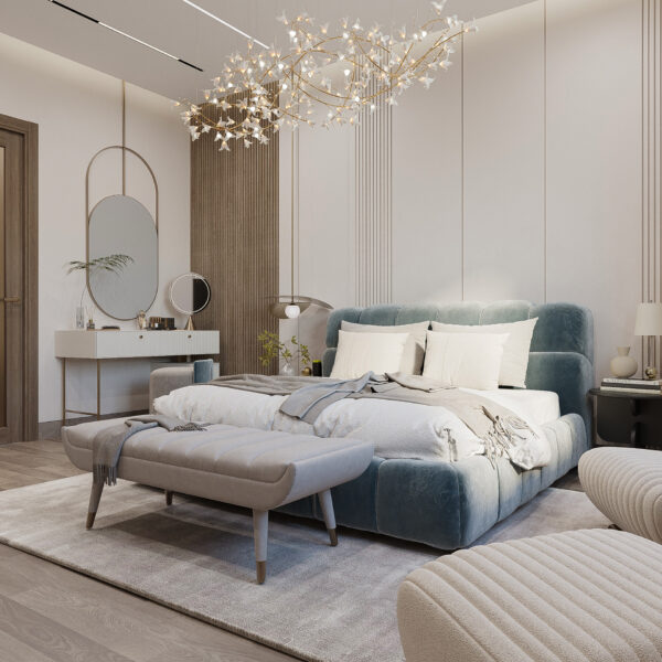 modern luxury bedroom